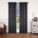 Waverly Geometric Washable Room Darkening Blackout Curtains, Set of 2 - Blackout Curtains by Superior Brand