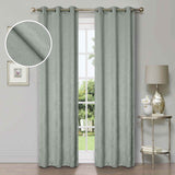 Waverly Geometric Washable Room Darkening Blackout Curtains, Set of 2 - Blackout Curtains by Superior Brand