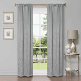 Waverly Geometric Washable Room Darkening Blackout Curtains, Set of 2 - Blackout Curtains by Superior Brand