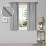 Waverly Geometric Washable Room Darkening Blackout Curtains, Set of 2 - Blackout Curtains by Superior Brand