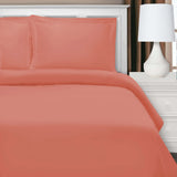 Cotton Blend 1200 Thread Count Solid Duvet Cover Set - Duvet Cover Set by Superior Brand