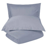 Cotton Blend 1200 Thread Count Solid Duvet Cover Set - Duvet Cover Set by Superior Brand