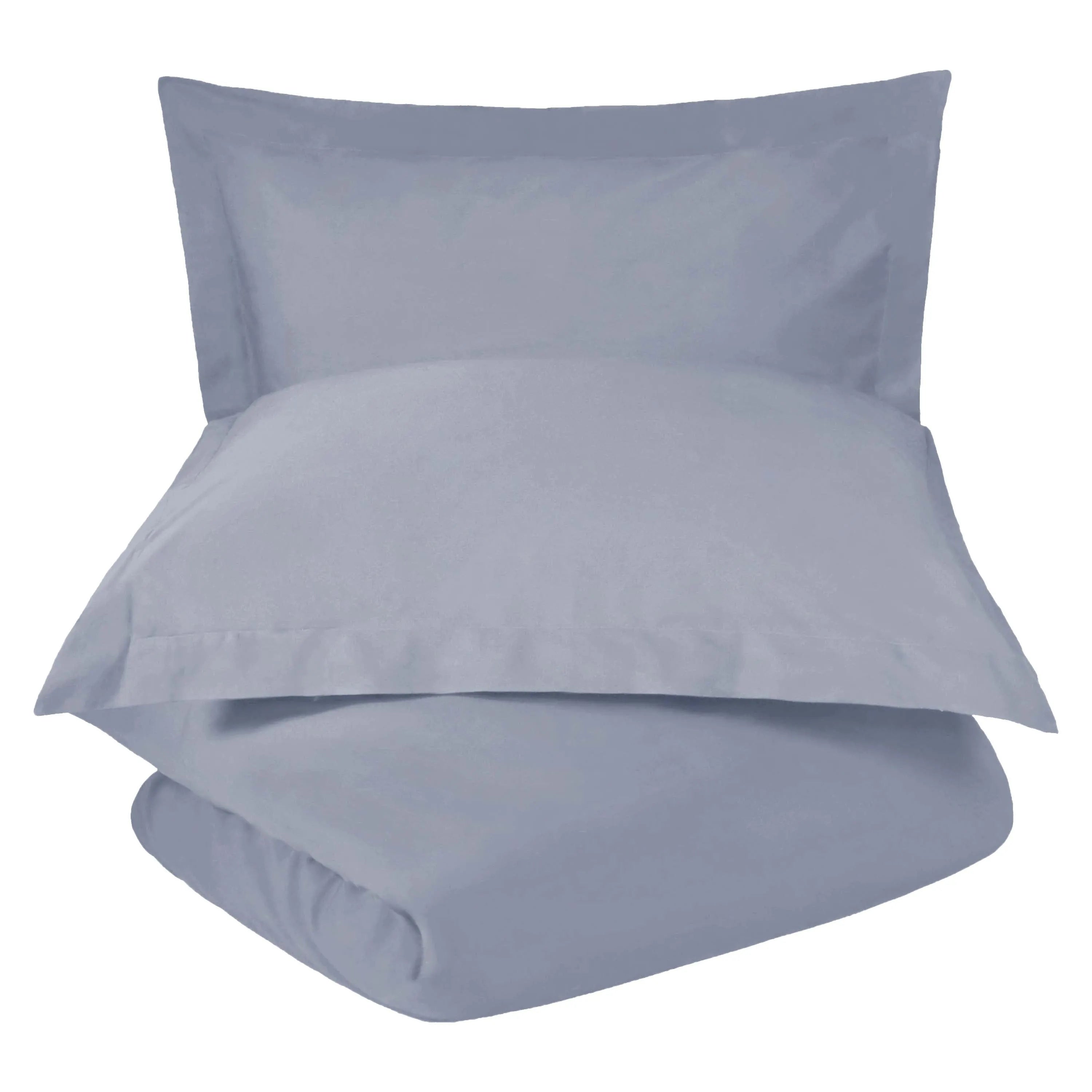Cotton Blend 1200 Thread Count Solid Duvet Cover Set - Duvet Cover Set by Superior Brand