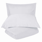 Cotton Blend 1200 Thread Count Solid Duvet Cover Set - Duvet Cover Set by Superior Brand