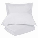 Cotton Blend 1200 Thread Count Solid Duvet Cover Set - Duvet Cover Set by Superior Brand