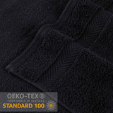 Zero-Twist Cotton Quick-Drying Absorbent Assorted 6 Piece Towel Set - Towel Set by Superior Brand