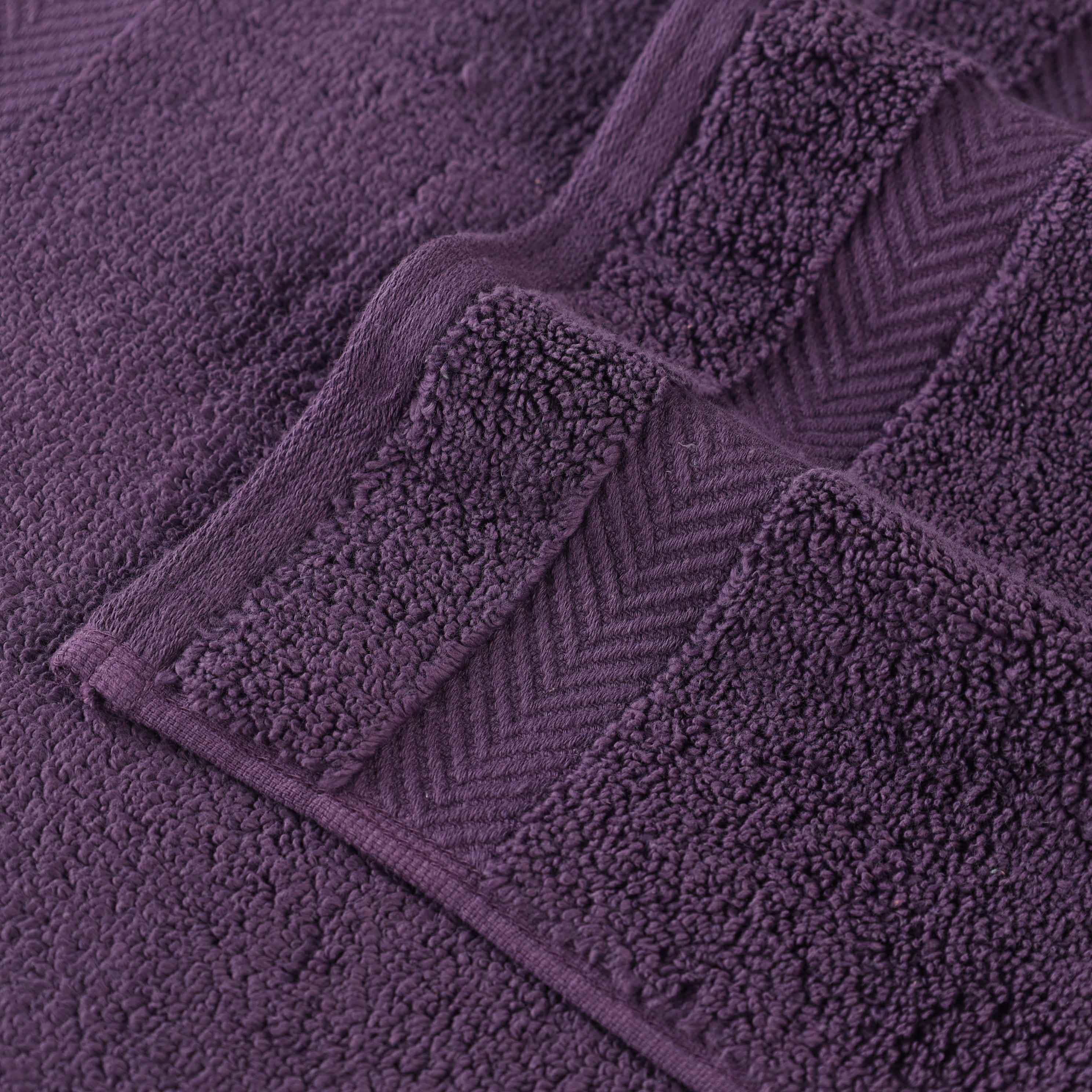 Zero-Twist Cotton Quick-Drying Absorbent Assorted 6 Piece Towel Set - Towel Set by Superior Brand