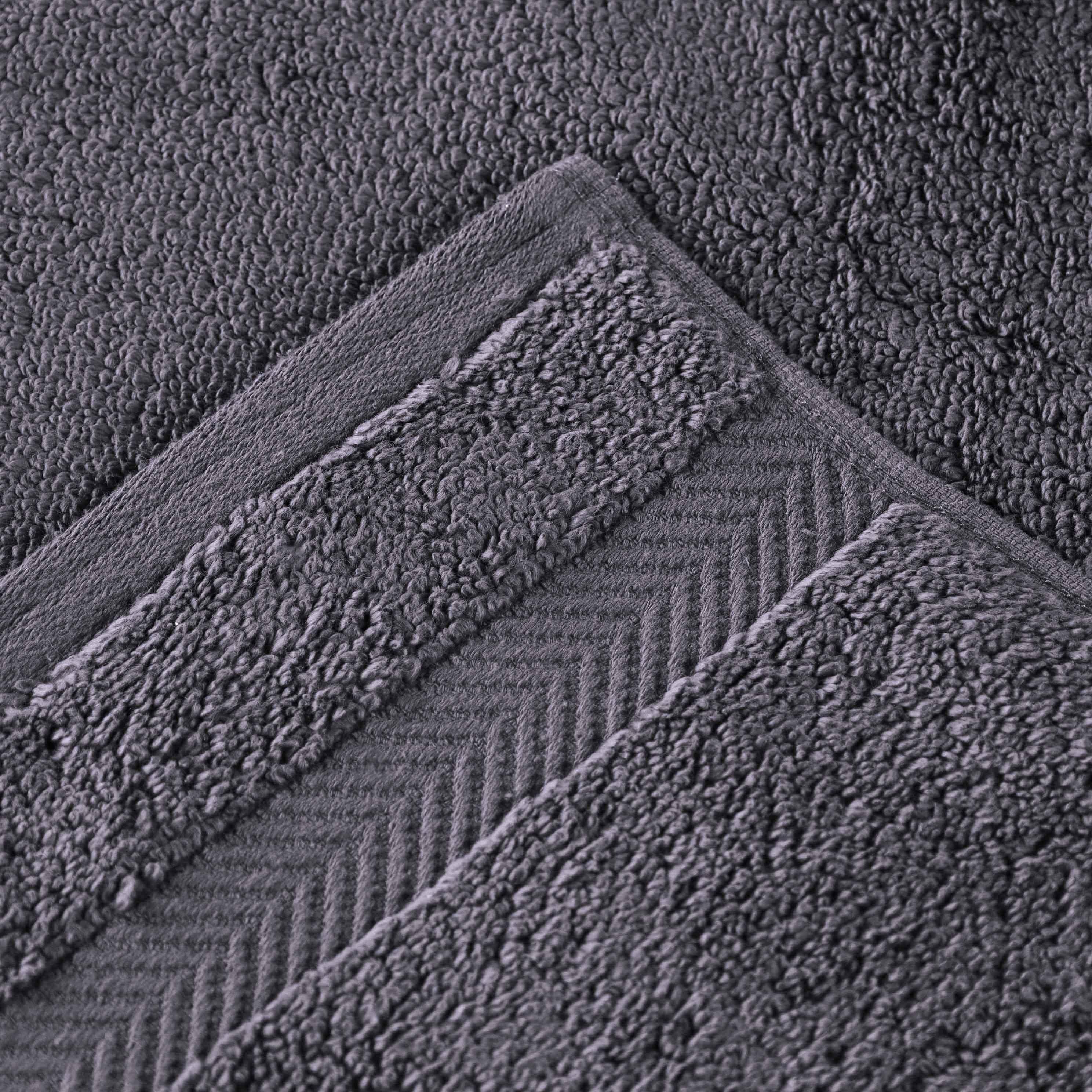 Zero-Twist Cotton Quick-Drying Absorbent Assorted 6 Piece Towel Set - Towel Set by Superior Brand