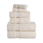Zero-Twist Cotton Quick-Drying Absorbent Assorted 6 Piece Towel Set - Towel Set by Superior Brand