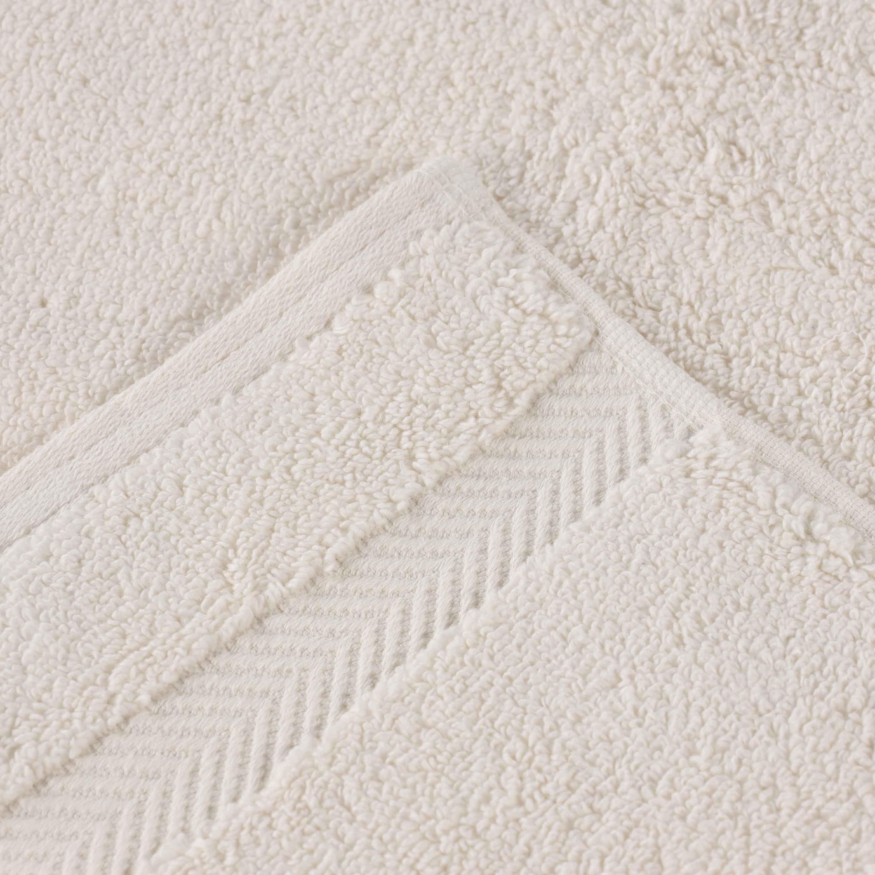 Zero-Twist Cotton Quick-Drying Absorbent Assorted 6 Piece Towel Set - Towel Set by Superior Brand