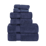 Zero-Twist Cotton Quick-Drying Absorbent Assorted 6 Piece Towel Set - Towel Set by Superior Brand
