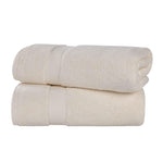 Zero-Twist Cotton Solid Soft Absorbent 2 Piece Bath Sheet Set - Bath Sheets by Superior Brand