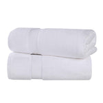 Zero-Twist Cotton Solid Soft Absorbent 2 Piece Bath Sheet Set - Bath Sheets by Superior Brand