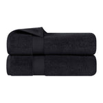 Zero Twist Cotton Ultra-Soft Absorbent Bath Towel Set of 2 - Bath Towel by Superior Brand