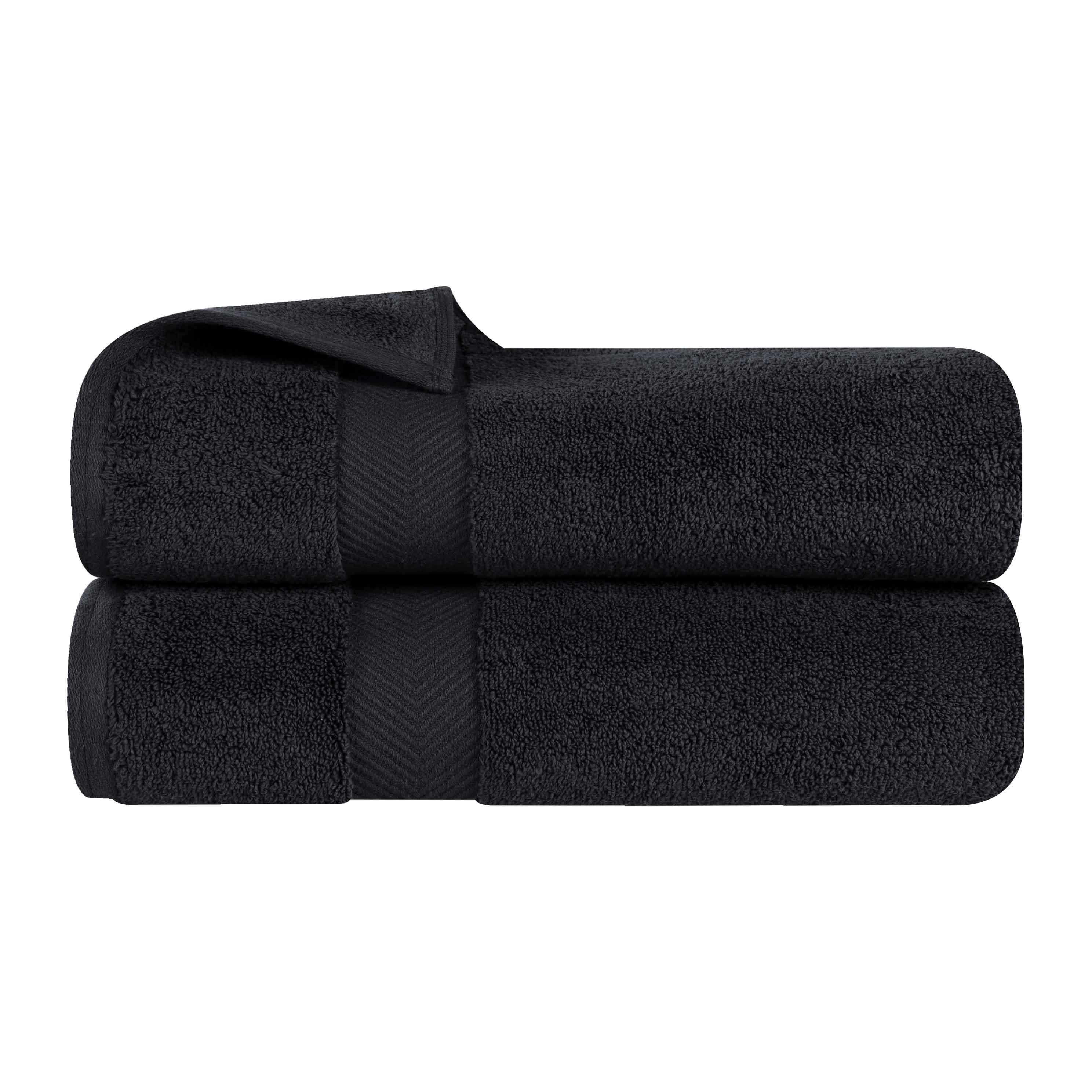 Zero Twist Cotton Ultra-Soft Absorbent Bath Towel Set of 2 - Bath Towel by Superior Brand
