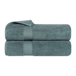 Zero Twist Cotton Ultra-Soft Absorbent Bath Towel Set of 2 - Bath Towel by Superior Brand