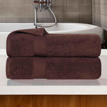 Zero Twist Cotton Ultra-Soft Absorbent Bath Towel Set of 2 - Bath Towel by Superior Brand