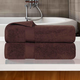 Zero Twist Cotton Ultra-Soft Absorbent Bath Towel Set of 2 - Bath Towel by Superior Brand
