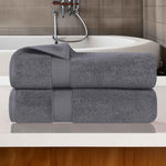 Zero Twist Cotton Ultra-Soft Absorbent Bath Towel Set of 2 - Bath Towel by Superior Brand