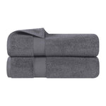 Zero Twist Cotton Ultra-Soft Absorbent Bath Towel Set of 2 - Bath Towel by Superior Brand