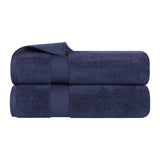 Zero Twist Cotton Ultra-Soft Absorbent Bath Towel Set of 2 - Bath Towel by Superior Brand