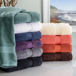 Zero Twist Cotton Ultra-Soft Absorbent Face Towel Washcloth Set of 12 - Face Towel by Superior Brand