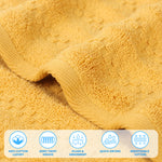 Zero Twist Cotton Face Towel Set 12-Piece - Zuma - Face Towel by Superior Brand