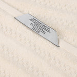 Zuma Zero Twist Cotton Waffle Textured Stripes Bath Sheets, Set of 2 - Bath Sheet by Superior Brand