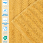 Zero Twist Cotton Waffle Textured Bath Towel Set of 2 - Bath Towel by Superior Brand
