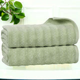 Zero Twist Cotton Waffle Textured Bath Towel Set of 2 - Bath Towel by Superior Brand