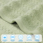 Zero Twist Cotton Waffle Textured Bath Towel Set of 2 - Bath Towel by Superior Brand