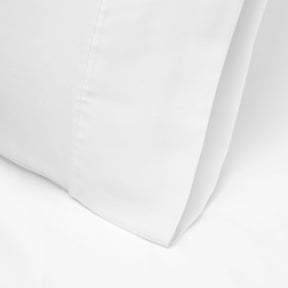 Superior 1000 Thread Count Lyocell Blend Solid Pillowcase Set - White
