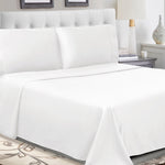 300 Thread Count 100% Cotton Sheet Set Percale Solid Deep Pocket - Sheet Set by Superior Brand