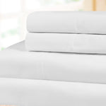 300 Thread Count 100% Cotton Sheet Set Percale Solid Deep Pocket - Sheet Set by Superior Brand