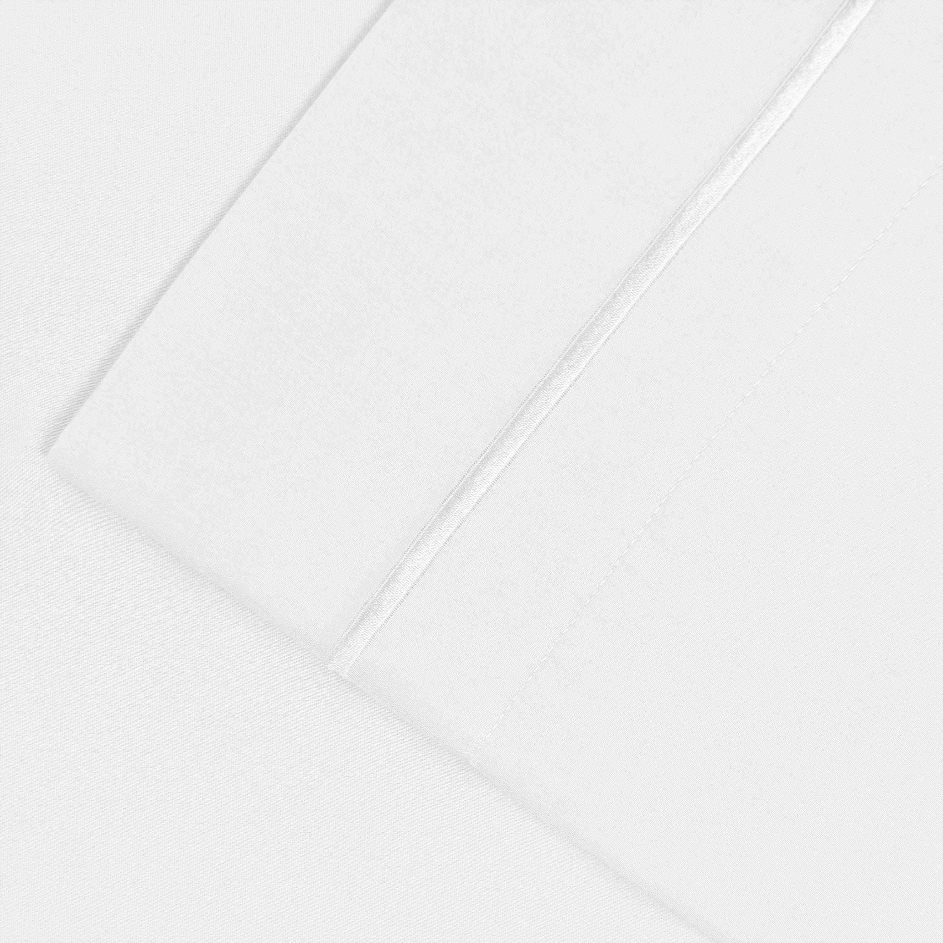 1500 Thread Count Ultra Soft Cotton Marrow Stitch Solid Pillowcase Set - Pillowcases by Superior Brand