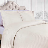 400 Thread Count Egyptian Cotton Stripe Duvet Cover - Egyptian Cotton Duvet Cover Set by Superior Brand