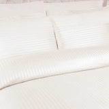 400 Thread Count Egyptian Cotton Stripe Duvet Cover - Egyptian Cotton Duvet Cover Set by Superior Brand