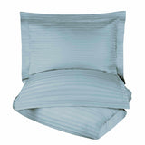 400 Thread Count Egyptian Cotton Stripe Duvet Cover - Egyptian Cotton Duvet Cover Set by Superior Brand