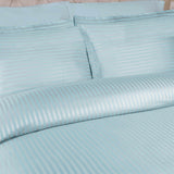 400 Thread Count Egyptian Cotton Stripe Duvet Cover - Egyptian Cotton Duvet Cover Set by Superior Brand