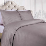 400 Thread Count Egyptian Cotton Stripe Duvet Cover - Egyptian Cotton Duvet Cover Set by Superior Brand