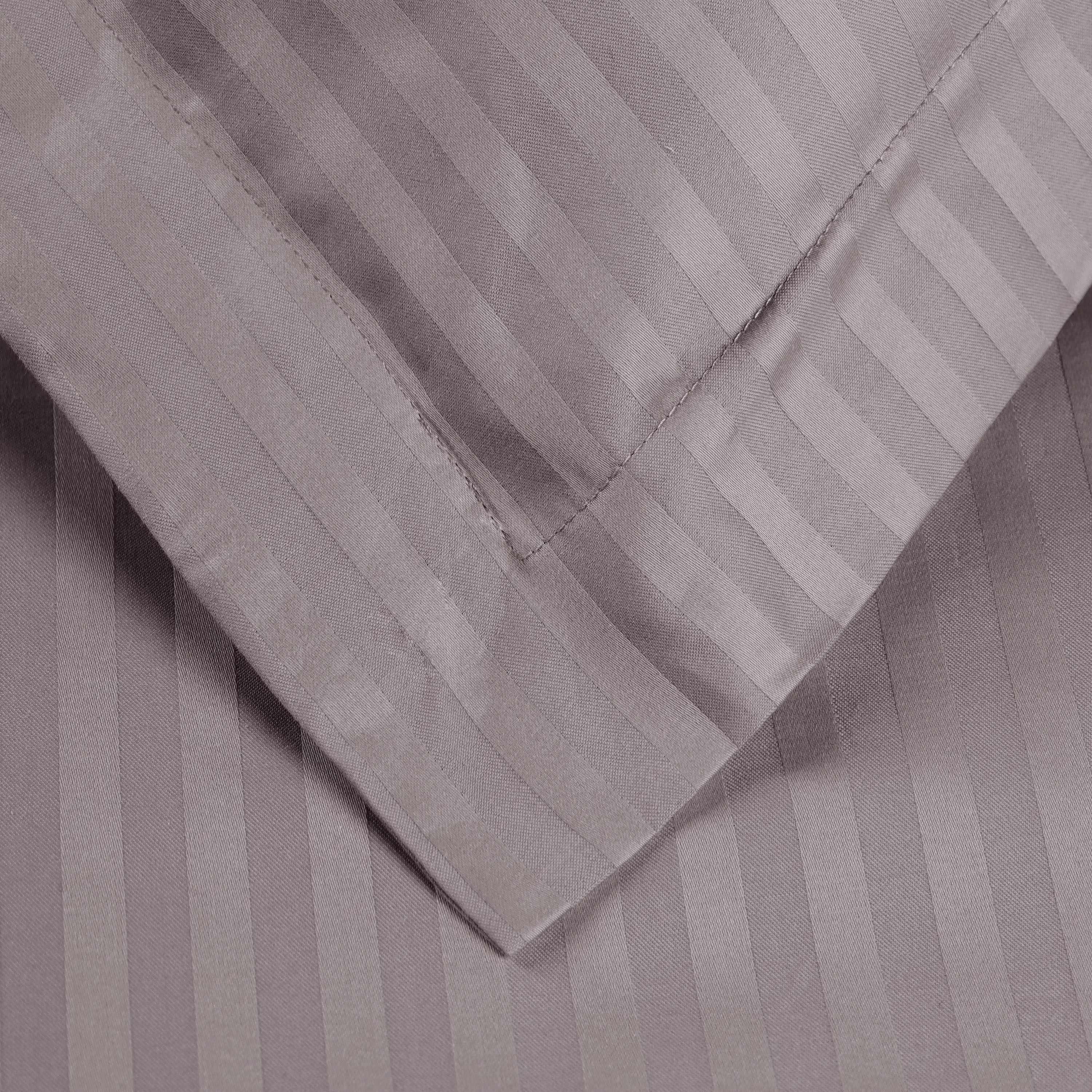 400 Thread Count Egyptian Cotton Stripe Duvet Cover - Egyptian Cotton Duvet Cover Set by Superior Brand