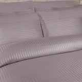 400 Thread Count Egyptian Cotton Stripe Duvet Cover - Egyptian Cotton Duvet Cover Set by Superior Brand