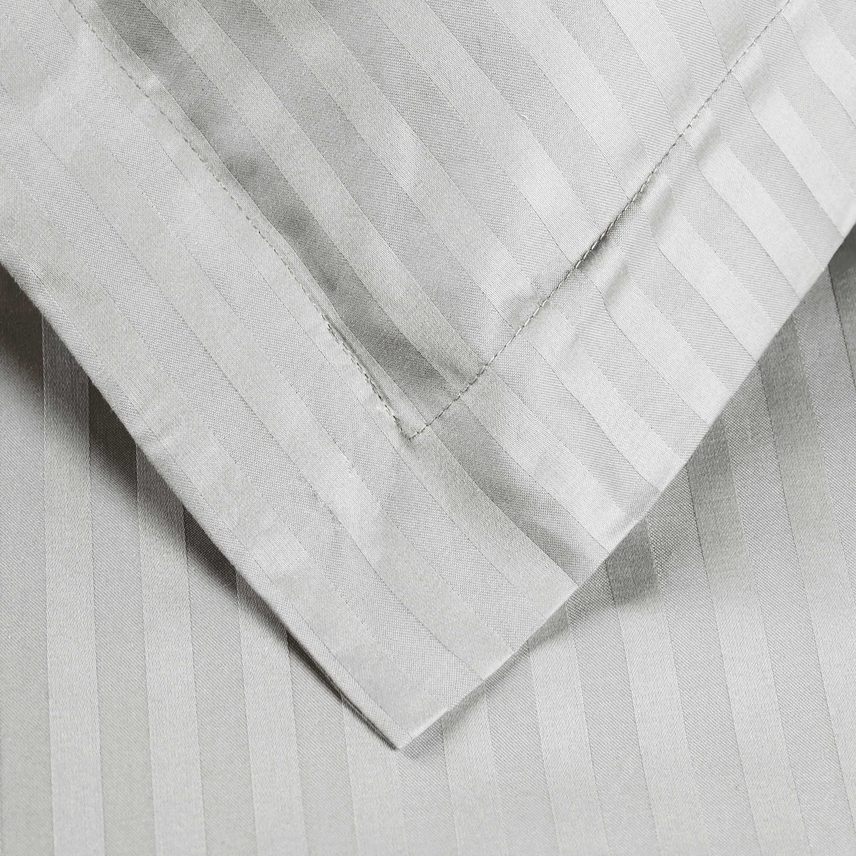 400 Thread Count Egyptian Cotton Stripe Duvet Cover - Egyptian Cotton Duvet Cover Set by Superior Brand