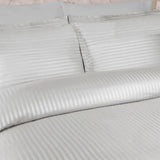 400 Thread Count Egyptian Cotton Stripe Duvet Cover - Egyptian Cotton Duvet Cover Set by Superior Brand