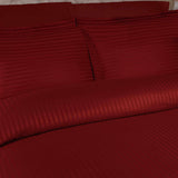 400 Thread Count Egyptian Cotton Stripe Duvet Cover - Egyptian Cotton Duvet Cover Set by Superior Brand