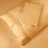 Egyptian Cotton 400 Thread Count Stripe Bed Pillowcase Set - Egyptian Cotton Pillowcases by Superior Brand