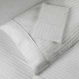 Egyptian Cotton 400 Thread Count Stripe Bed Pillowcase Set - Egyptian Cotton Pillowcases by Superior Brand