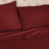Egyptian Cotton 400 Thread Count Stripe Bed Pillowcase Set - Egyptian Cotton Pillowcases by Superior Brand