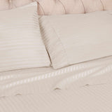 Egyptian Cotton 400 Thread Count Stripe Bed Pillowcase Set - Egyptian Cotton Pillowcases by Superior Brand