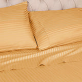 Egyptian Cotton 400 Thread Count Stripe Bed Pillowcase Set - Egyptian Cotton Pillowcases by Superior Brand